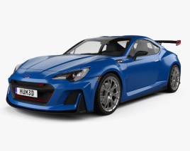 Subaru BRZ STI Performance Concept 2015 3D model