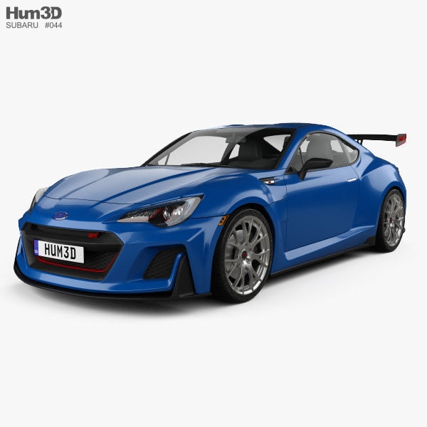 Subaru BRZ STI Performance Concept 2015 3D model