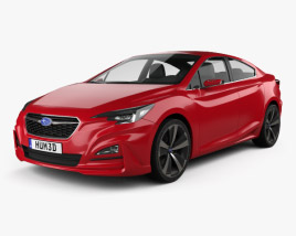Subaru Impreza sedan Concept 2016 3D model