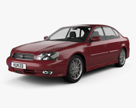 Subaru Legacy 2003 3D model