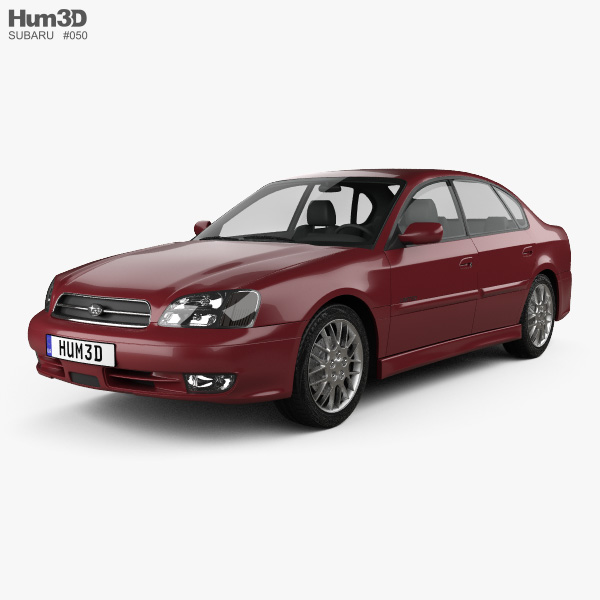 Subaru Legacy 2003 3D model