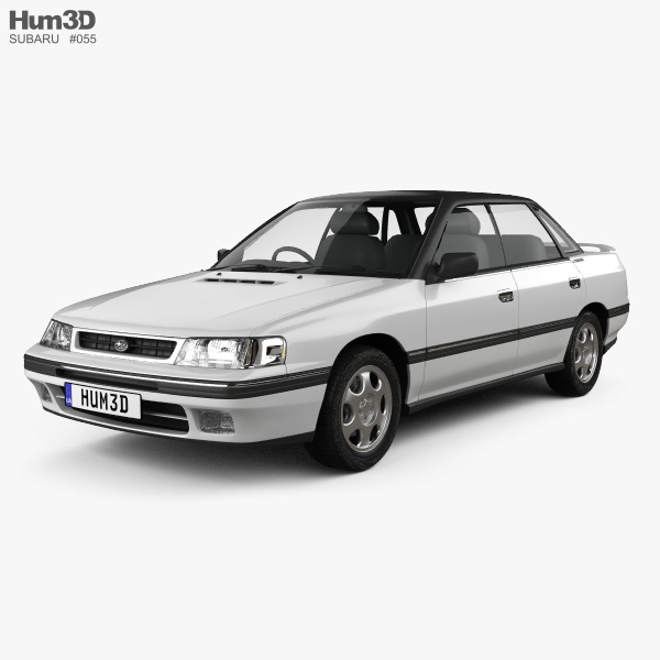 Subaru Legacy 1993 3D model