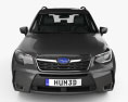 Subaru Forester XT Touring 2019 Modelo 3D vista frontal