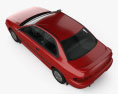Subaru Impreza Coupe 2001 3D模型 顶视图