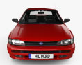 Subaru Impreza Coupe 带内饰 1995 3D模型 正面图