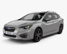 Subaru Impreza 5-door hatchback 2019 3D model