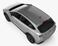 Subaru XV 2019 3D模型 顶视图