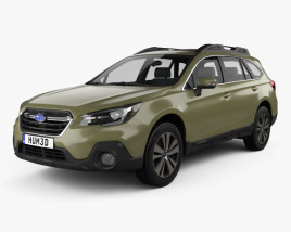 Subaru Outback US-spec 2020 Modelo 3d
