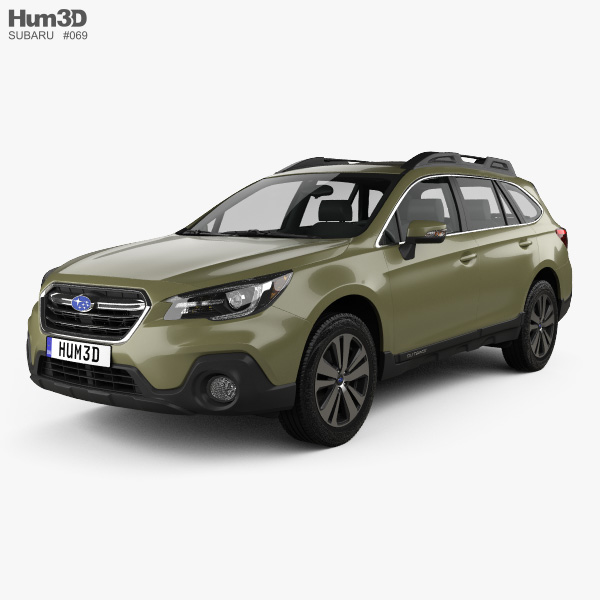Subaru Outback US-spec 2020 3D model