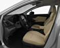 Subaru Impreza 5-door hatchback with HQ interior 2019 3d model seats