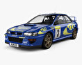 Subaru Impreza 22B Rally coupe 2001 3D模型