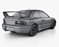 Subaru Impreza 22B Rally купе 2001 3D модель