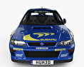 Subaru Impreza 22B Rally coupe 2001 3D模型 正面图
