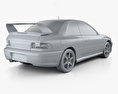 Subaru Impreza 22B Rally coupe 2001 3D模型