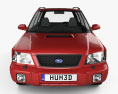 Subaru Forester S-Turbo 2002 3d model front view