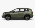 Subaru Forester Touring 2021 3d model side view