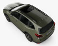 Subaru Forester Touring 2021 3d model top view