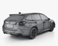Subaru Levorg con interior 2015 Modelo 3D