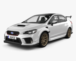 Subaru WRX STI S209 US-spec 2022 3D model