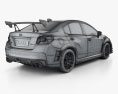 Subaru WRX STI S209 US-spec 2022 3d model