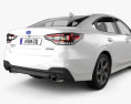 Subaru Legacy Touring 2022 3d model