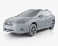 Subaru Crosstrek Sport 2022 3d model clay render