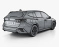 Subaru Levorg 2022 3D模型