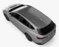 Subaru Levorg 2022 3D-Modell Draufsicht