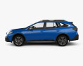 Subaru Outback Touring 2022 3d model side view