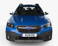 Subaru Outback Touring 2022 3d model front view