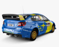 Subaru WRX VT20R Rally 2022 3d model back view