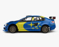 Subaru WRX Rally 2022 Modello 3D vista laterale