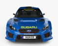 Subaru WRX Rally 2022 Modello 3D vista frontale