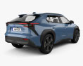 Subaru Solterra 2022 3D-Modell Rückansicht