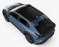 Subaru Solterra 2022 3d model top view