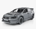 Subaru WRX VT20R Rally con interni 2020 Modello 3D wire render