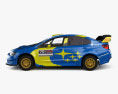 Subaru WRX VT20R Rally con interni 2020 Modello 3D vista laterale