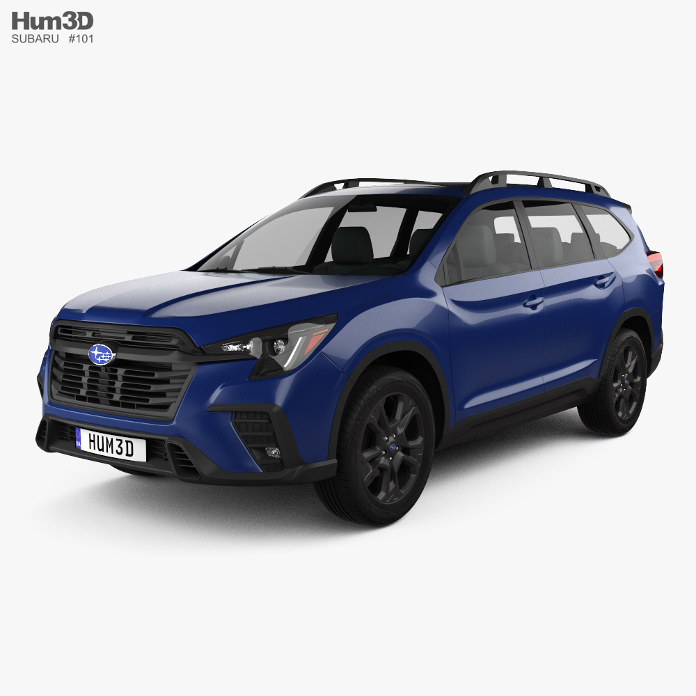 Subaru Ascent Onyx Edition 2023 3D模型