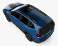 Subaru Forester Wilderness US-spec 2022 3d model top view