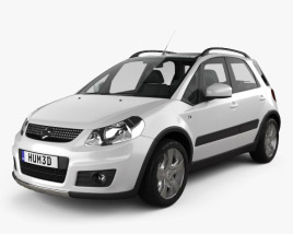 3D model of Suzuki SX4 2010