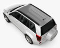 Suzuki Grand Vitara 2014 3D模型 顶视图