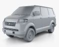Suzuki APV 2013 3d model clay render