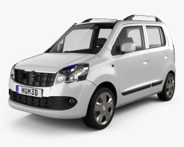 3D model of Suzuki (Maruti) Wagon R 2014