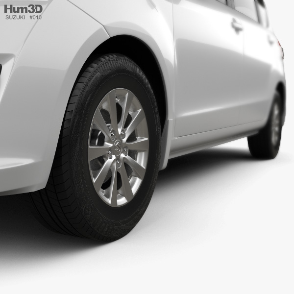 Suzuki (Maruti) Ertiga 2015 3D model - Vehicles on Hum3D