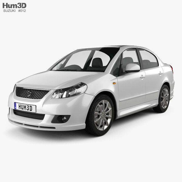 Suzuki (Maruti) SX4 sedan 2015 3D model