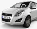 Suzuki Splash (Ritz) 2015 3d model