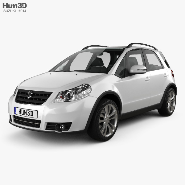 Suzuki (Maruti) SX4 hatchback 2015 3D model