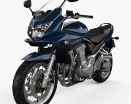 Suzuki Bandit 1250 S 2007 3D model