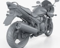Suzuki Bandit 1250 S 2007 3d model