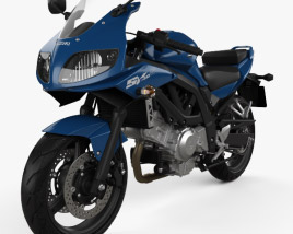 Suzuki SV650S 2015 3D模型